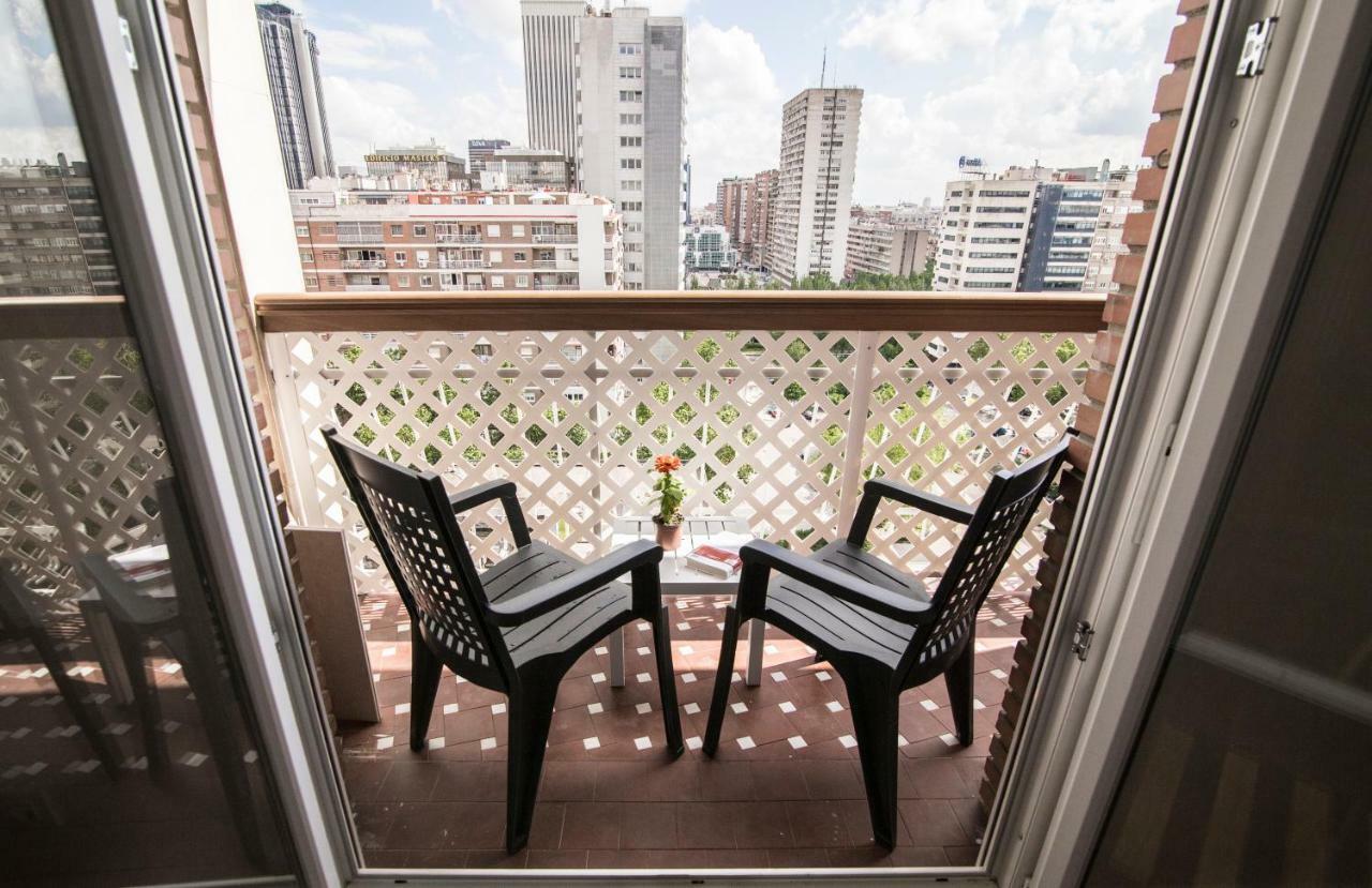 Elegant Retreat Business District Bernabeu Apartment Madrid Bagian luar foto